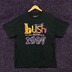 Bush Razorblade Suitcase 1997 Tour T-Shirt Size Extra Large